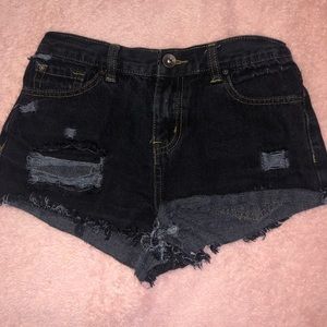 Forever 21 dark wash shorts